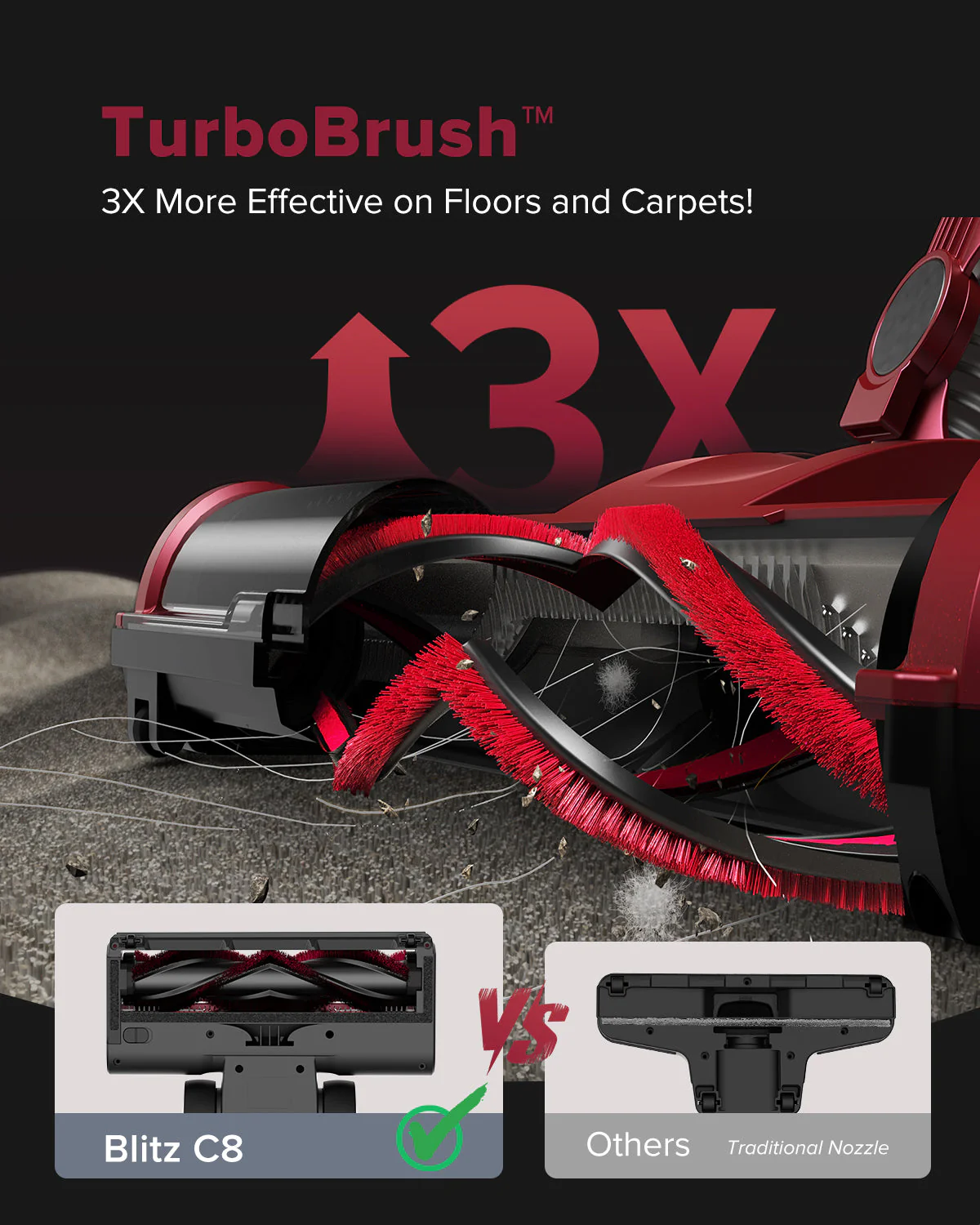 Vactidy & Vexilar | Blitz C8 Corded Vacuum Cleaner - Image 3