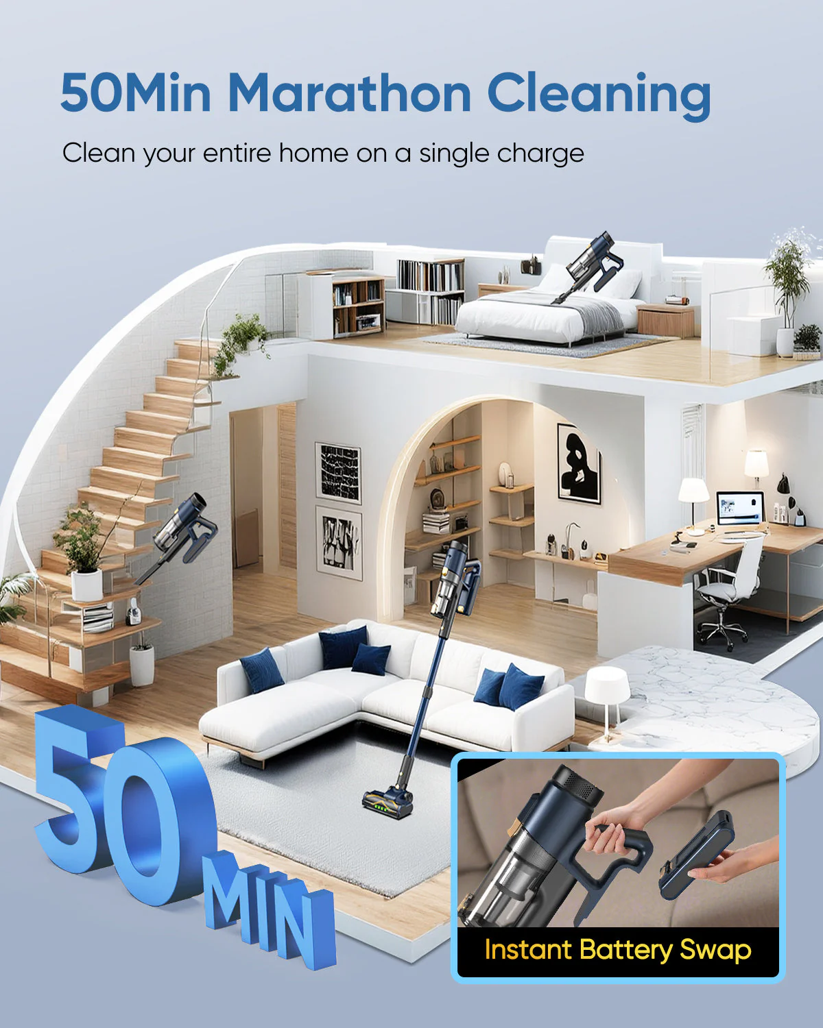 Vactidy & Vexilar | Blitz V12 Cordless Vacuum Cleaner - Image 10