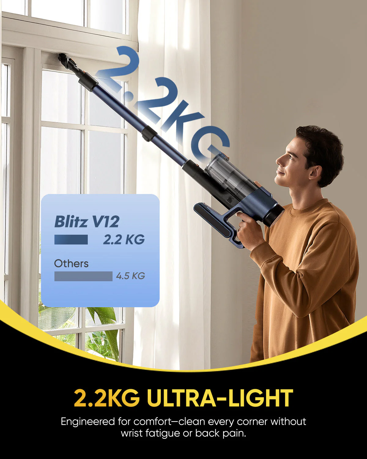 Vactidy & Vexilar | Blitz V12 Cordless Vacuum Cleaner - Image 5