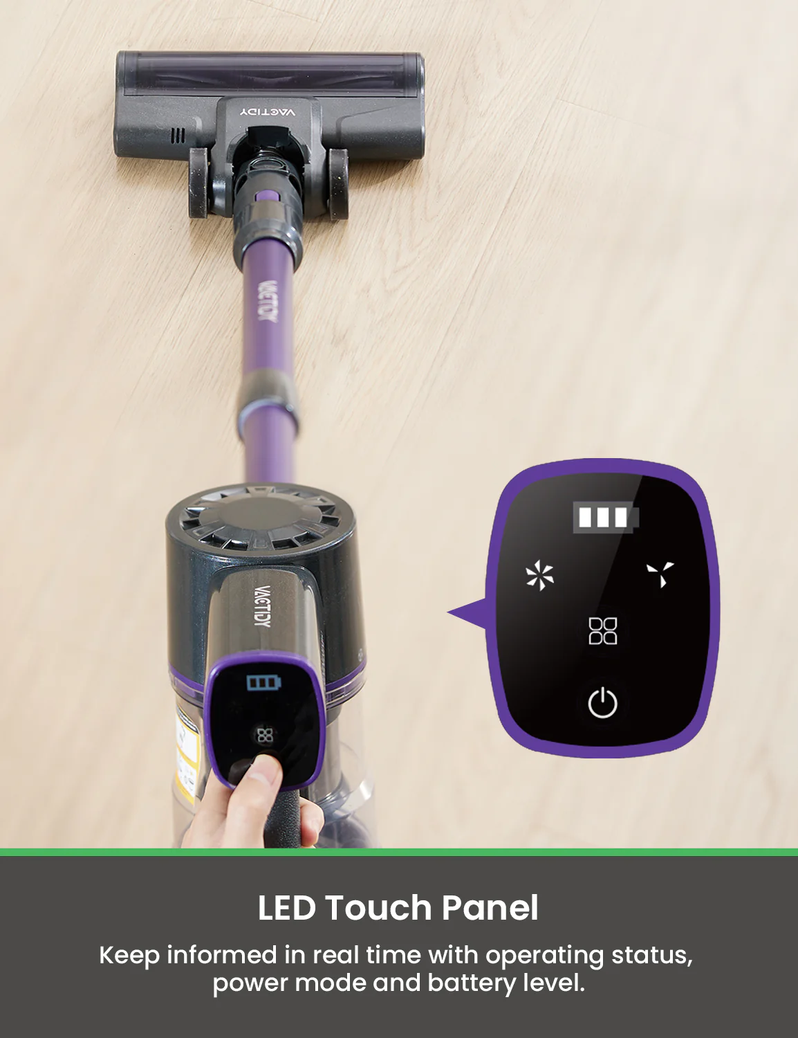Vactidy & Vexilar | Blitz V8 Pro Cordless Vacuum Cleaner - Image 6