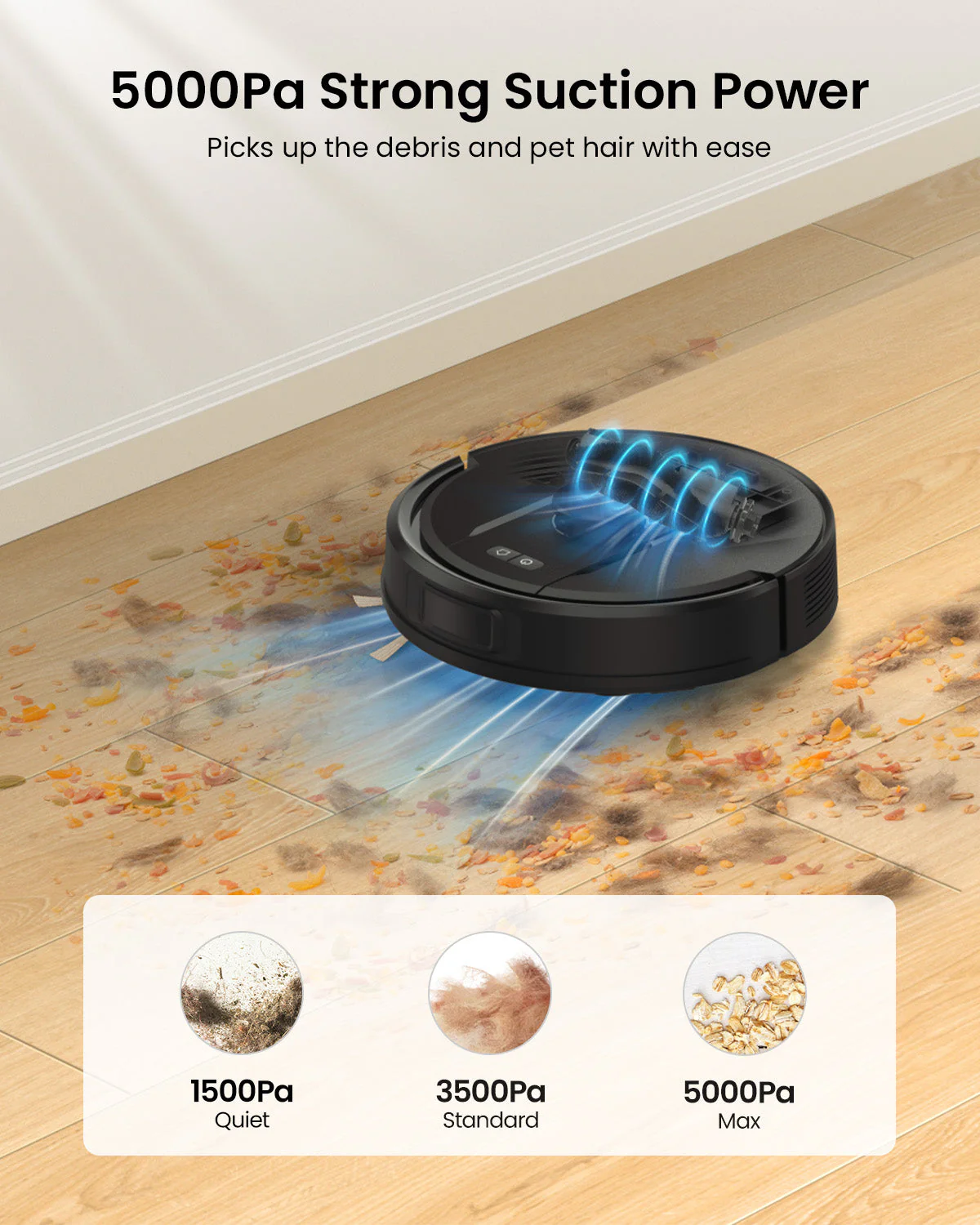 Vactidy & Vexilar | Cleanova W11 Robot Vacuum Cleaner - Image 5