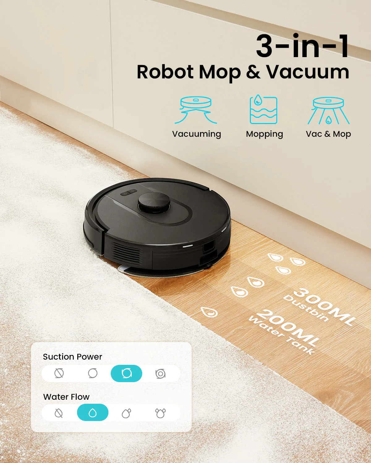 Vactidy & Vexilar | Cleanova W11 Robot Vacuum Cleaner - Image 9