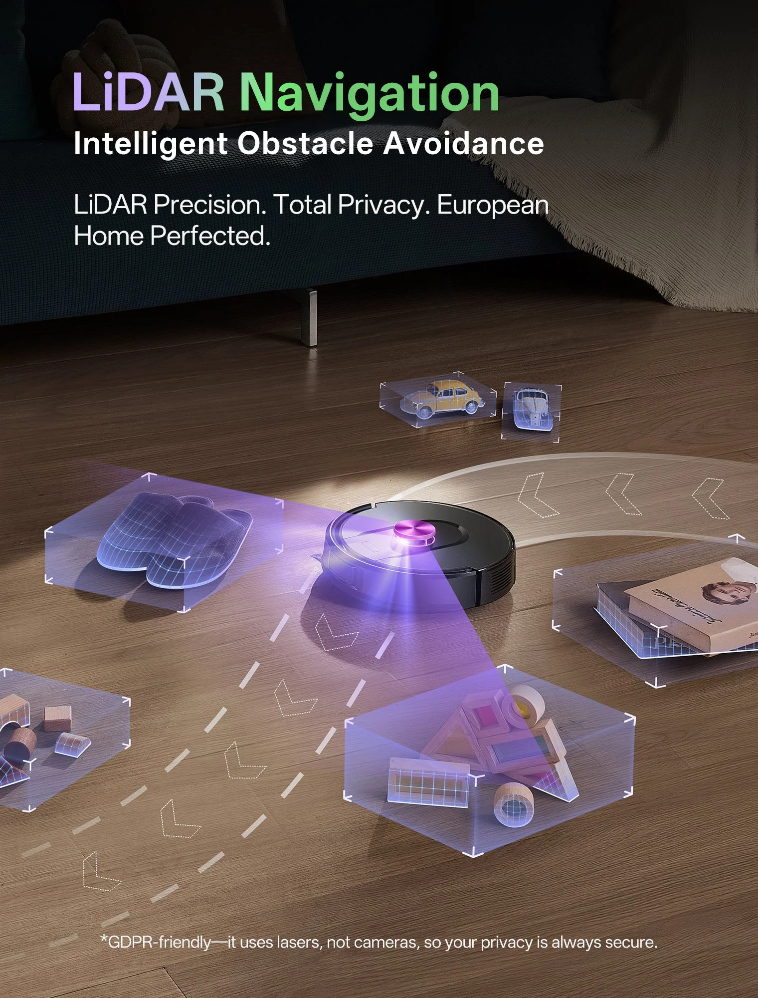 Vactidy & Vexilar | Cleanova W15 Robot Vacuum Cleaner - Image 4