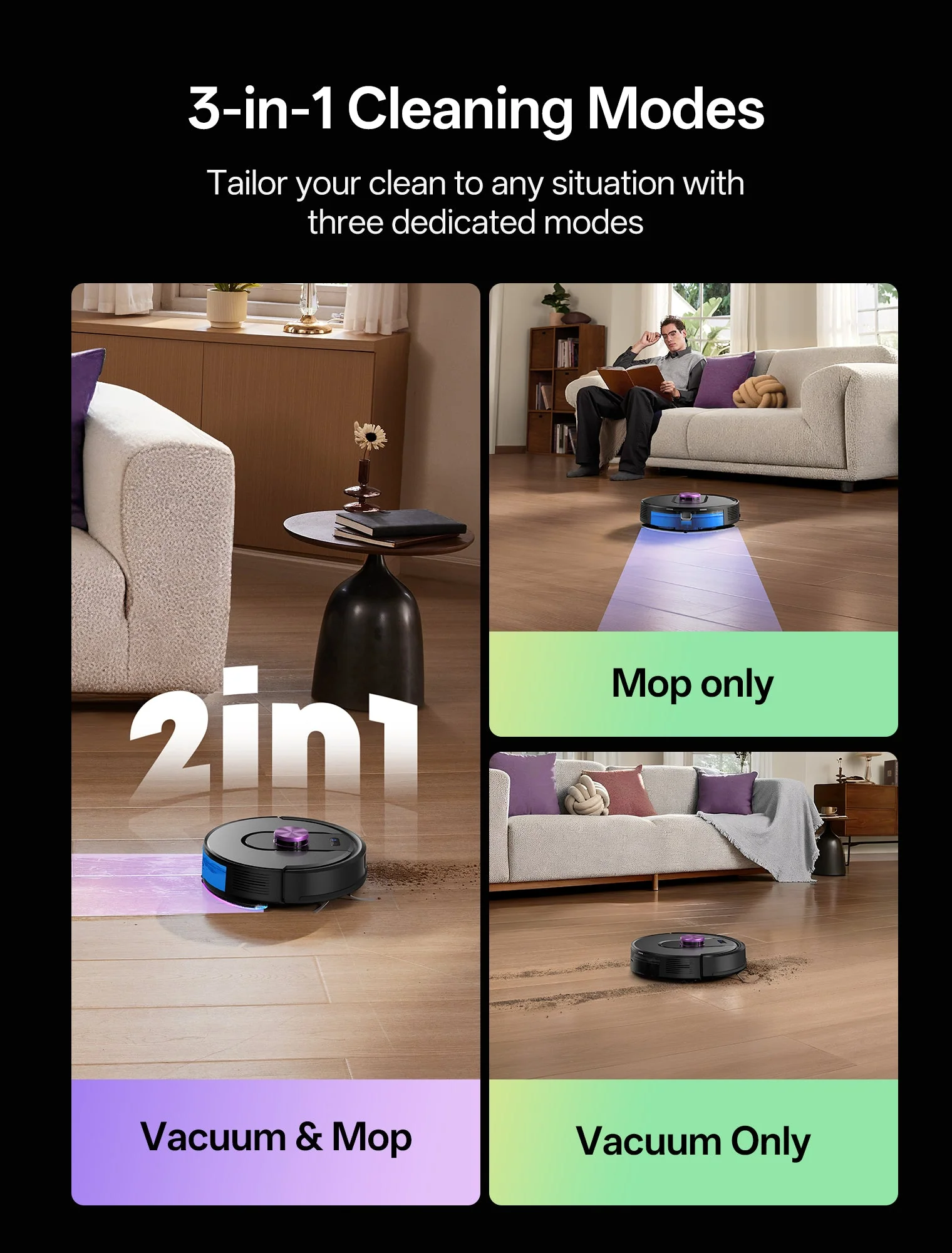 Vactidy & Vexilar | Cleanova W15 Robot Vacuum Cleaner - Image 5